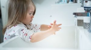 Installing a bigger sink for kids