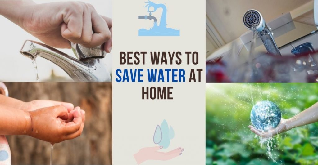 best ways to save water at home