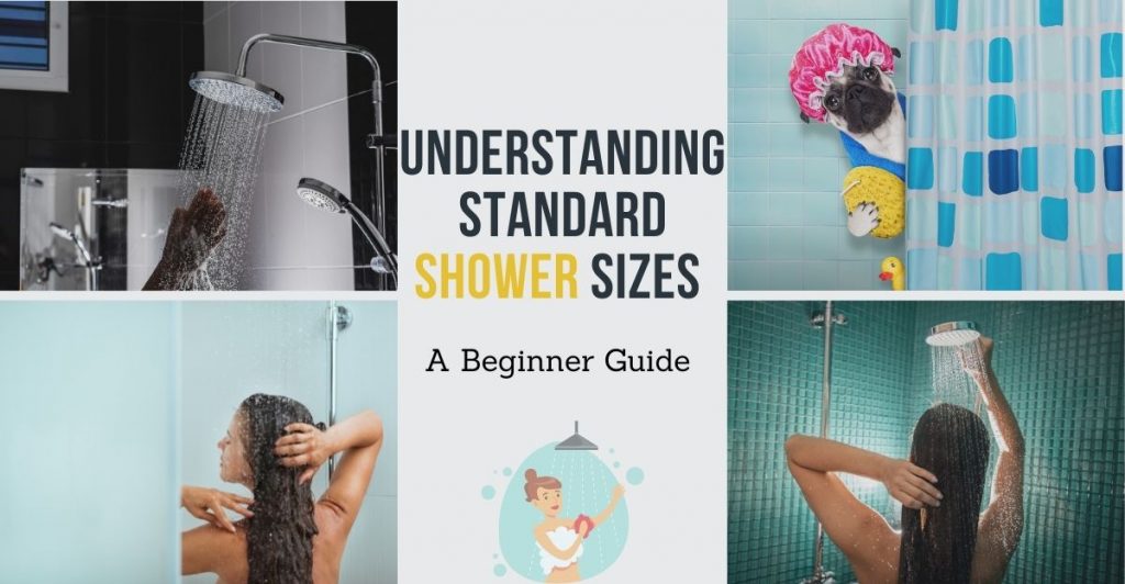 understanding standard shower sizes
