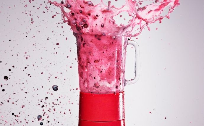 overfilling a blender to cause explosion